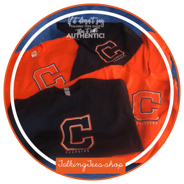 HOODIE & SWEATSHIRTS with Embroidered C Design